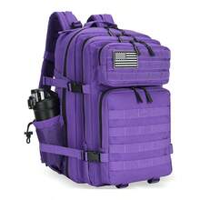 SEYATULLH 45L Tactical Backpack Military Army Bag Hiking Climbing Camping 3 Day Pack Molle Bug Out Bag Rucksack Backpack - Multicolor - View 17