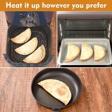 Three-In-One Tortilla Sealing Machine And Fried Tortilla Machine, For 10-Inch + 8-Inch + 6-Inch Packaging. Adjustable And Detachable Crimper, Suitable For Burritos, Fried Tortillas, Dumplings, Pies, Sandwiches. Dishwasher - 查看 5