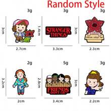 1pc Badge Demog Orgon Book Packaging Jewelry Alloy Paint Brooch New Year's Gift Valentine's Day Gift - Multicolor - View 6