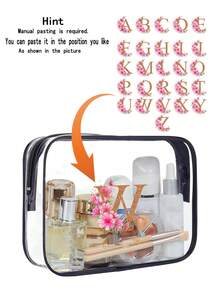 3件套 - 1个化妆包、洗漱包、收纳袋、化妆品收纳包、手提包、轻便旅行居家两用包、旅行必备品、珠宝收纳包、唇彩收纳包、指甲油收纳包、化妆品收纳包、发带和腕带 - 多色 - 查看 3