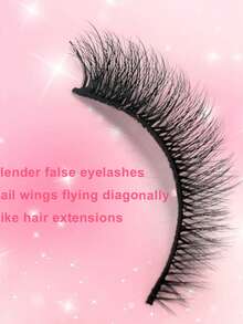 10对柔软蓬松8D全睫毛，手工弯曲，自然延长眼尾，3D加厚，瞬间拉长眼型，放大双眼妆容配件 - 查看 4