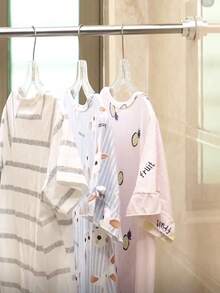 Hole-Free Stainless Steel Telescopic Rod For Adjustable Bedroom Curtain Rods, Bathroom Shower Curtains, And Balcony Clothes Drying Rods - S - View 3