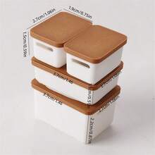 1/12 Scale Miniature Dollhouse Storage Box, Micro Decor - Multicolor - View 11