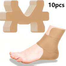 10 piezas de cintas de soporte para el tobillo, correas estabilizadoras ajustables con cinta elástica precortada, diseño transpirable para deportes y fitness, adecuado para post-cirugía y estabilización de ligamentos - Multicolor - Ver 12