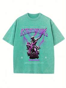 2026OSTENTATOPUSMeExtra-Large Solid Color Cotton Drop-ShoulderTMen's Vintage Streetwear Basic ShirtTLoose-Fitting Hip-Hop Unisex Top With Acid WashTShirt, High-QualityWaxPrintedCottonRetroFashionBrandT-Shirt,Men'sT-Shirt,BeachMust-HaveMen'sSummerT-Shirt,HolidayGift,PerfectGift,Easter,Graphictshirts,100percentcotton,Graphicteesmen,Summerclothes - 綠寶石 - 查看 12