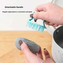 Colored Household Steel Wool Cleaning Ball, Kitchen Scrubber Steel Wool, 1 Piece - 其他 - 查看 3