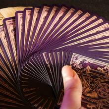 暗黑神话主题扑克牌，令人毛骨悚然的暗黑神话主题，散发着神秘而阴森的氛围，做工精良，切牌流畅，推荐作为万圣节礼物 - 紫色 - 查看 6