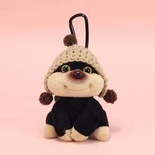 Sombrero corto marrón claro