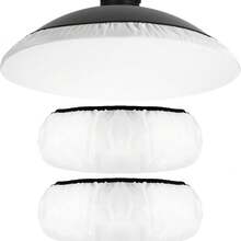2pcs Soft White Diffuser Softbox, Can Soften Light Output, Suitable For Studio Strobe Reflector, Portrait Photography, Product Photography And Video Shooting - View 11