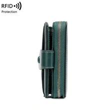 CHARM INFINITE Fashion Mini Wallet Women Short Leather Purse Small Card Holder Coin Purse Lady Style - Multicolor - View 11