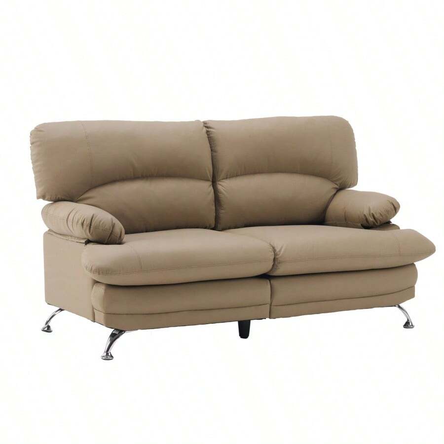 Sofas & Couches - Brown + PU + 2 Seat1 - View 1