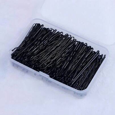 150pcs Women Solid Casual Bobby Pin For Daily Life Hair Clips Claw Clips Hair Barrettes, School Stuff, Hair Accessories