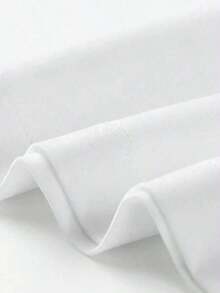 Men's T-Shirts, Short Sleeve, 100% Cotton, 200 Grams, Men's Clothing, Fashionable Casual Outdoor Sports Sweatshirts, Gym Gifts For Men, Father's Day, Beach, Lightweight - 白色 - 查看 6