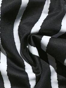 New Sexy Two-Piece Bikini Set, Backless With Ties, Suitable For Beach Vacations, Women's Swimwear - màu đen - Xem 9