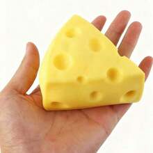 Nuevo juguete de queso con forma de queso, único y lindo, adecuado como pequeño regalo para Navidad, fiestas - Multicolor - Ver 10
