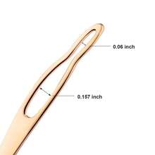 WILLBOND 3 Pcs Dreadlock Tool For Locs Sisterlock Retighten Interlocking Micro Locs Tool For Sisterlocks Dreadlock Interlocks Tightening Maintaining(Gold) - Trắng - Xem 4