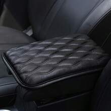 汽车扶手垫，加厚加宽，菱形皮革记忆海绵，通用中央扶手箱垫 - 汽車扶手墊增 - 查看 7