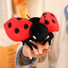 1pc Spring Plush Insect Doll, Butterfly, Bee, Spider, Ladybug Plush Decor - Multicolor - View 8
