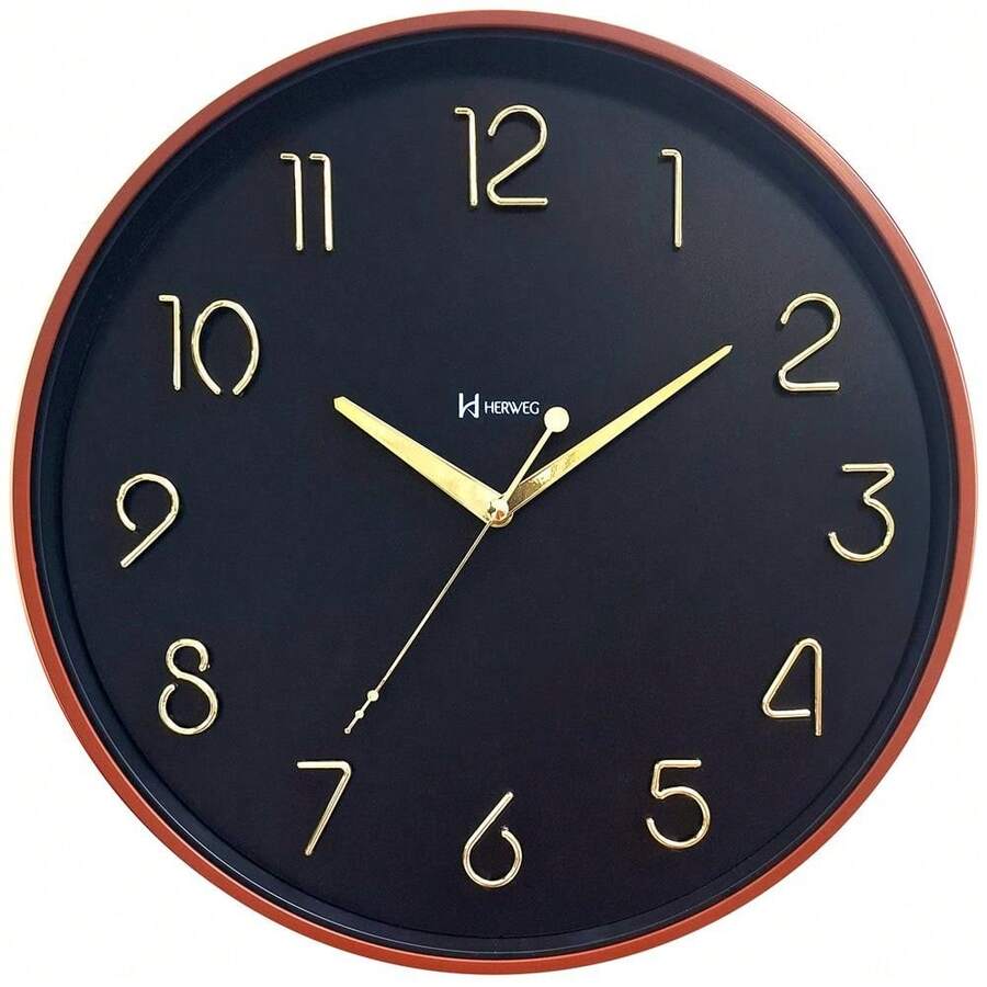 Relógio De Parede Herweg Ref: 6853-326 Ocre - 1PC - Visão 1