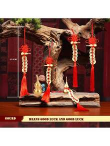 Bộ 2 mặt dây chuyền bình tài lộc phong thủy (bình kim loại kèm 5 đồng xu), quà tặng chúc phúc mang lại sức khỏe, thành công, an toàn và giàu có, thích hợp để trang trí xe hơi, đồ nội thất, túi xách, nhà cửa, văn phòng và các không gian khác. Đồng xu phong thủy Trung Quốc, đồng xu Kinh Dịch, bùa may mắn năm mới bằng đồng thau truyền thống, kèm dây đỏ, thu hút sự thịnh vượng. - nhiều màu - Xem 2