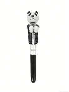 1pc/2pcs/4pcs Panda Boxing Ball Pen, Interactive Boxing Pen, Back To School Stationery, Black & White - Panda Boxing Pen - View 9