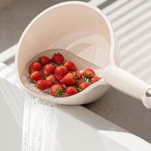 1 cái - Dụng cụ vo gạo - Thoát nước nhanh, rổ vo gạo có tay cầm, chất liệu PET, rây vo gạo, tô vo gạo, lưới mịn giúp gạo không bị rơi ra ngoài, rổ để ráo nước rửa rau củ quả trong nhà bếp, dụng cụ lọc gia dụng. - Dụng cụ vo gạo - Xem 6