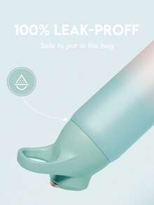 Bình nước giữ nhiệt bằng thép không gỉ 24oz/32oz có ống hút và tay cầm, chống rò rỉ, thiết kế hai lớp giữ lạnh đến 24 giờ, thích hợp cho thể thao và du lịch. - Nhiều màu - Xem 7