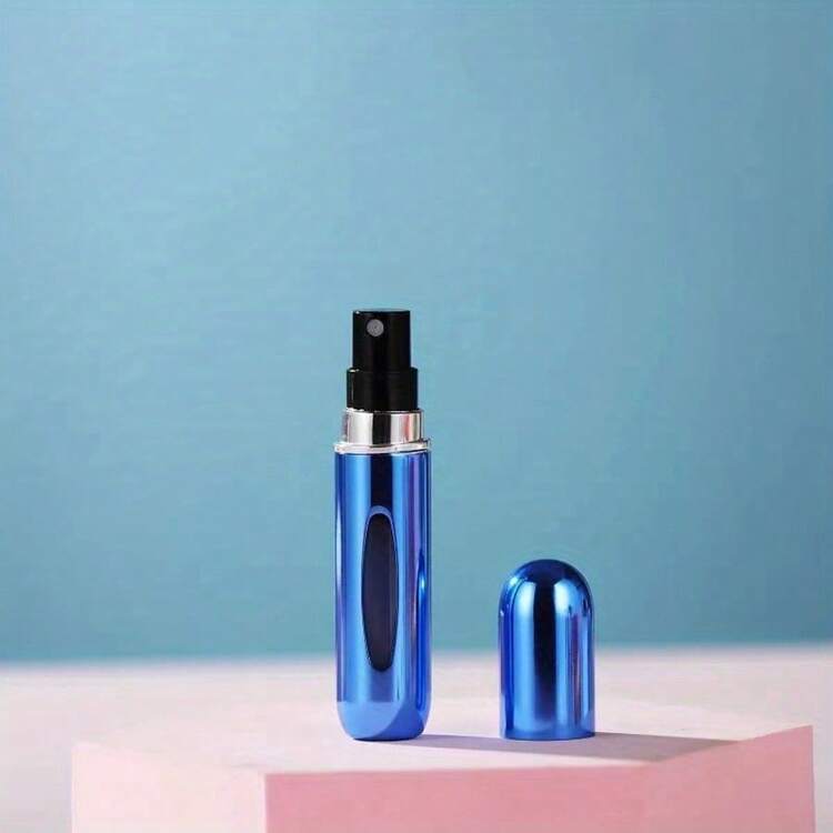 [Refillable Atomizer] For Mini Portable Refillable Perfume Atomizer - Aluminum Mist Spray Bottle For Travel, Multi-Color Options, Fragrance-Free (Bubble-Free), Refillable Perfume Bottle|Compact Design|Aluminum Atomizer, Perfume Bottl - View 4