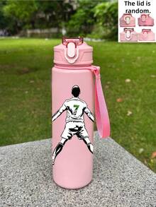 这款足球主题塑料水瓶，总容量750毫升/25盎司，采用耐用的PC材质制成，配有防漏弹出式瓶盖和挂绳。独特的足球主题印花设计，使其成为比赛日、车载水瓶、办公桌面的理想之选，也是情人节和生日的完美礼物。 - 查看 9