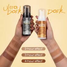 Hllozzi 60毫升天然无晒美黑慕斯 - 轻盈椰子香型无晒美黑慕斯，配有涂抹手套，有助于打造自然阳光亲吻般的健康光泽。提供棕色和深棕色色调，实现自然古铜色肤色。 - 自曬美黑 - 查看 7