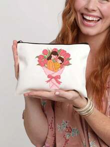 母亲节礼物袋，送给妈妈的ins风迷你帆布袋，可爱精致 - A - 查看 8