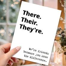 Funny Birthday Card For Best Friend - Humorous Long Distance Friendship Design, Warm Blessing, Unique Gift For Sisters, Friends, Family - Suitable For Any Occasion - A - View 6