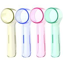 Tapas para cepillos de dientes a prueba de polvo, compatibles con, protectores redondos de repuesto para cepillos de dientes eléctricos ZBKX - Colorido - 4 piezas - Ver 11