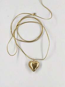 1pc Fashionable & Cute Gold Heart Pendant, Multi-Layer Heart Design, Suitable For Women, Suitable For Festivals, Dates And Daily Wear - Nhiều màu - Xem 6