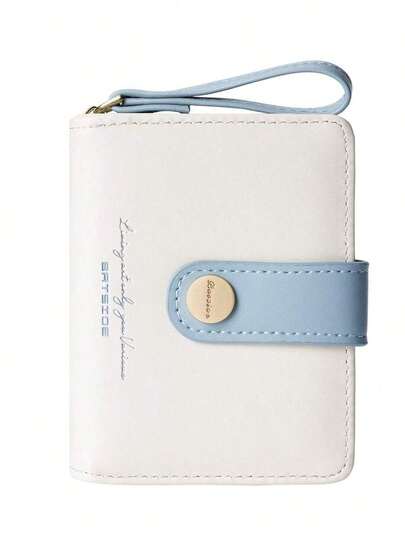 BATSIOE Women's Plain Color Large Capacity Zipper Coin Purse, Minimalist Luxury Wallet For Cross-Border Wholesale