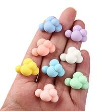 12 piezas Accesorios para jaula de hámster con forma de nube de colores, incluyendo plataforma de escalada y escalera - Diseño de múltiples capas adecuado para hámsters, lagartos, arañas y otras mascotas pequeñas, marco de escalada decorativo para terrario de vidrio, agregando diversión de escalada y escondite a la jaula - Ver 5