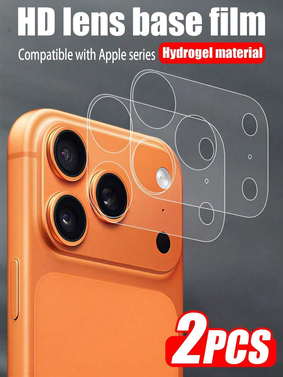 Hydrogel Mobile Phone Screen Protector 2pcs High-Definition Smooth Lens Protective Film, Made Of Soft Film Material, Self-Healing No Scratches, Protects Against Sharp Objects, Water, And Grease Residue, Gift For Friends, Rounded Smooth Feel, Non-Irritating, Easy Installation, Compatible With IPhone 17 ProMax/17 Pro And Other Series, Mother's Day Gift Birthday Anniversary