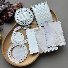 1pc Mini Loose-Leaf Cutting Die, Carbon Steel Template Suitable For DIY Handbook, Collage, Scrapbooking, Scrapbooking Supplies - A - View 7