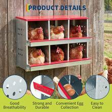 Farm Animal Coop - Red - View 7
