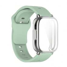 Case+Soft Silicone Strap For Watch 5 Active Band TPU Soft Case Screen Protector Compatible With Watch 5 Lite Sports Band - Redmi Watch 5Active - View 22
