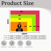 1面定制大号红黑格子旗 - 可印制您自己的照片，采用耐用涤纶纤维面料，适用于情人节、生日、婚礼装饰 - 室内/室外装饰，不含电源和旗杆 - 彩色 - 查看 7