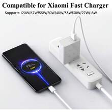 Xiaomi 120W HyperCharge Combo (Type-A) - Phích cắm loại C của EU (220-240V) - Xem 6