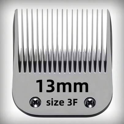 可拆卸宠物犬猫A5剪刀修剪刀片，适用于大多数Andis、Oster等品牌剪刀，10英寸刀片，粉末冶金材质，宠物美容配件，专业美容工具，锋利刀刃，高品质刀片，美容剪刀，专业美容师，宠物美容工具，可拆卸刀片，结构坚固耐用，美容剪刀刀片