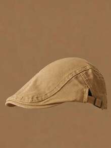 French Retro Forward Cap, New Spring/Autumn Large Circumference Beret - A - View 13