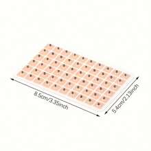 60/180/240pcs Ear Acupressure Stickers, Massage Seed Stickers For Relaxation And Acupoint Massage - Multicolor - View 4