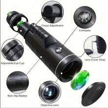 Bộ kính viễn vọng một mắt chuyên nghiệp - màu đen - Xem 4