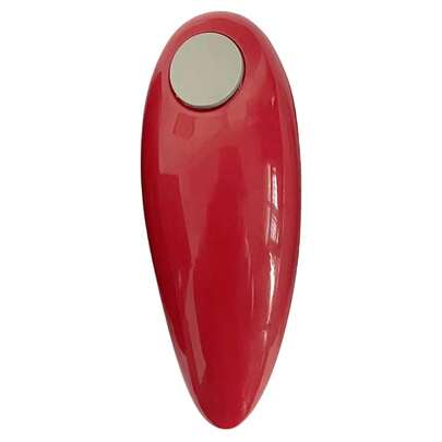 Abrelatas Eléctrico con Borde Liso, Abrebotellas a Pilas con un Toque para Manos Débiles, para Todo Tipo de Frascos, Gadget OMPQ
