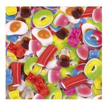 Fini Clear Little Mix, Caramelos de Goma, Ositos Gominola, Coca Cola, Huevos de Chuches, 1 Kg APROX 500U SABOR TOP ORIGINAL  MEZCLA PERFECTA - LITTLE MIX BRILLO 1KG - Ver 1