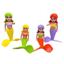 Sirena giratoria, un juguete de buceo que puede girar libremente bajo el agua y flotar hasta la superficie. Adecuado como recuerdos de fiesta, decoraciones de escritorio, natación de verano, juguetes de piscina y playa, regalos para festivales y cumpleaños - Sirena giratoria - Ver 21