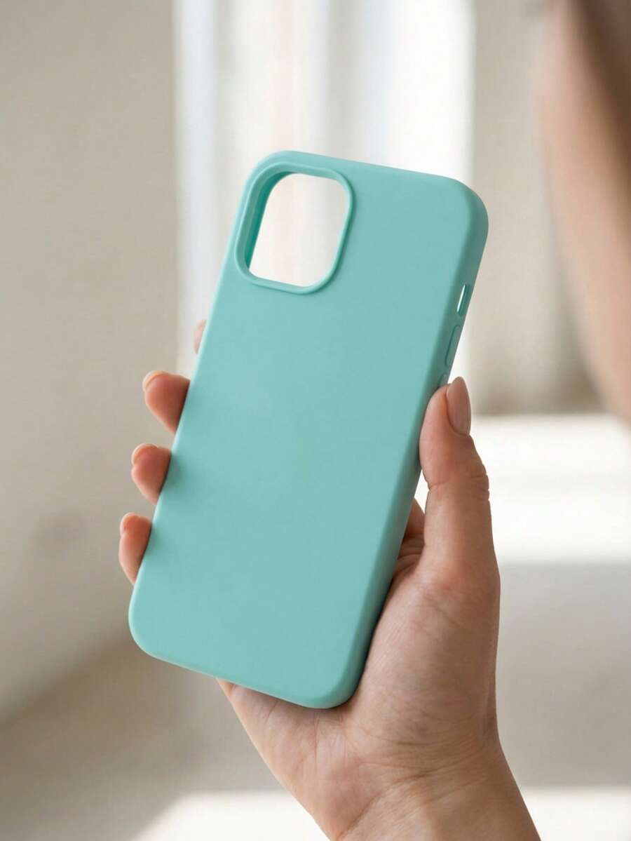 Basic Phone Cases - Light Turquoise / Mint (aqua Type) - View 1